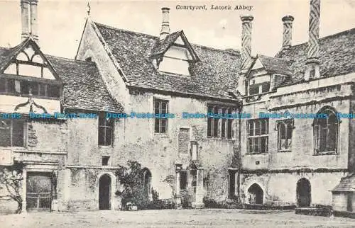 R136464 Innenhof. Lacock Abbey. E.C. Jagd