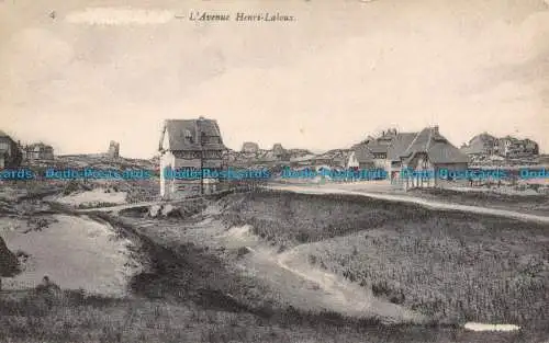 R136499 LAvenue Henri Laloux. Levy Fils. 1917