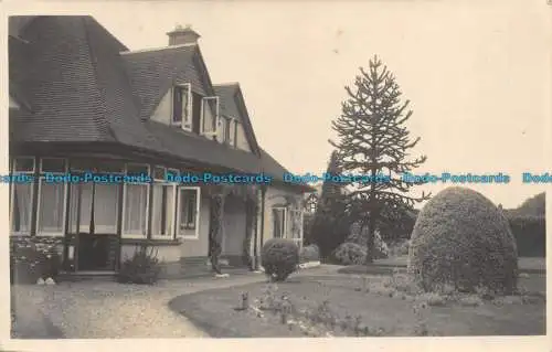 R136510 Die Vorderseite des Hauses. Alte Fotografie. Postkarte