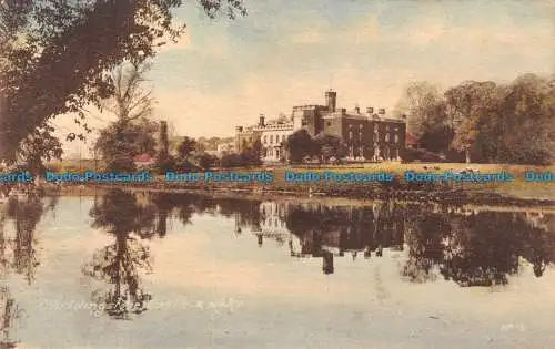 R136527 Chiddingstone Castle and Lake. Nein. 13. C.F. Wells. J.N