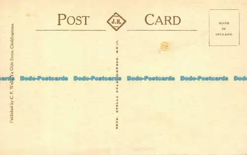 R136527 Chiddingstone Castle and Lake. Nein. 13. C.F. Wells. J.N