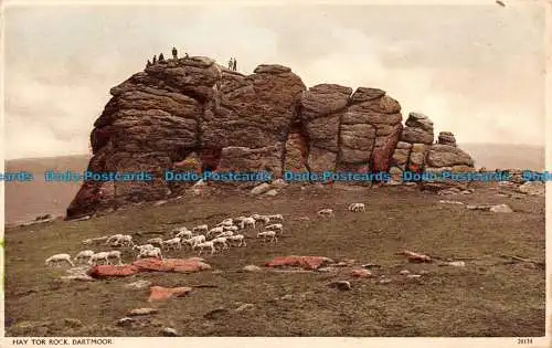 R136555 Hay Tor Rock. Dartmoor. 1937