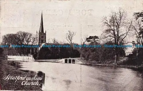 R137297 Stratford auf Avon Church. Christian Novels Serie. 1932