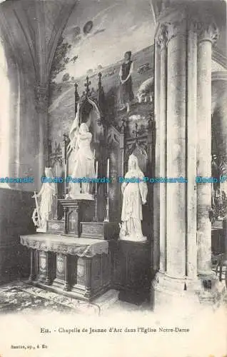 R136633 Eu. Kapelle von Jeanne dArc in der Kirche Notre Dame. Santos