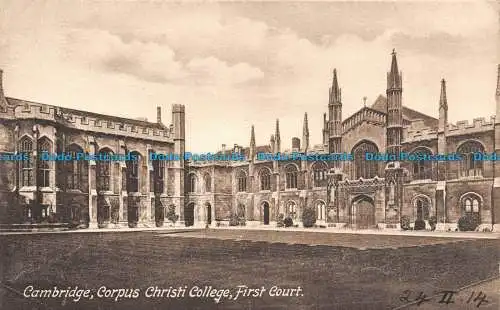 R136028 Cambridge. Corpus Christi College. First Court. Friths Serie. Nein. 26593