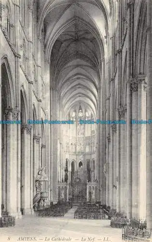 R136041 Amiens. Die Kathedrale. La Nef. LL