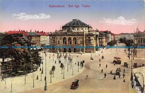 R136077 Kobenhavn. Det kgl. Theater. F.Ph. 2332