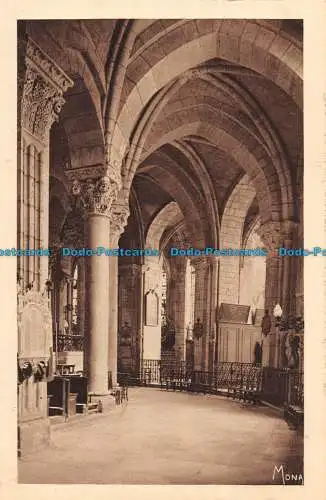 R136701 Die kleinen Gemälde von Langres. St. Mammes Kathedrale rund um den Chor. M