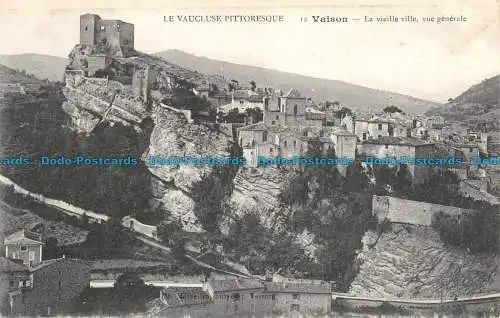 R136706 Le Vaucluse Pittoresque. Vaison. Die Altstadt im Überblick. M. Marce