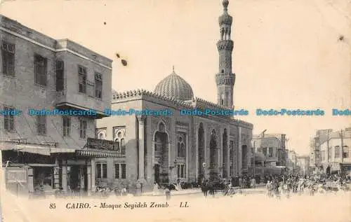 R136097 Kairo. Seyideh Zenab Moschee. LL. Levy und Neurdein vereint