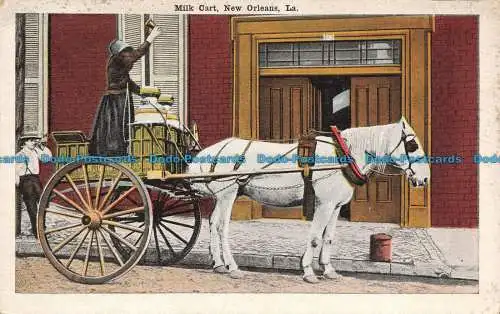 R137405 Milchwagen. New Orleans. La. E.C. Kropp