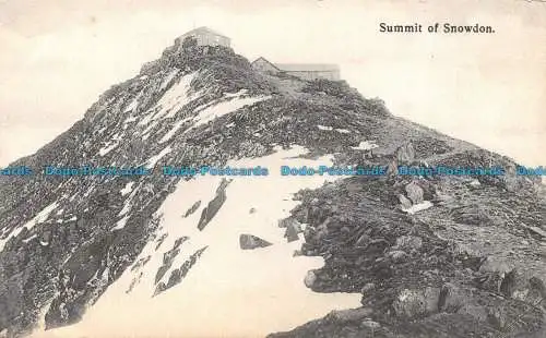 R137417 Gipfel von Snowdon. Alec Taylor