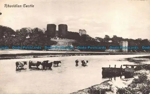 R137419 Schloss Rhuddlan. Emlyns Serie. 1910