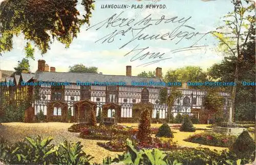 R136117 Llangollen. Plas Newydd. 1907