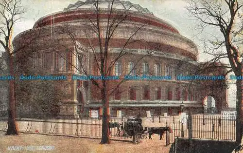 R136751 Albert Hall. London. 1907