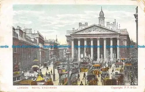 R136763 London. Royal Exchange. F.F. 1905