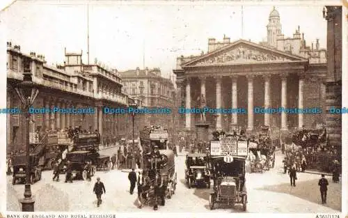 R136764 Bank of England und Royal Exchange. 1916