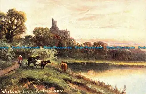 R136814 Warkworth Castle. Northumberland. S. Hildesheimer. Nein. 5389