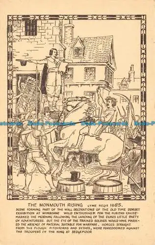 R136890 The Monmouth Rising Lyme Regis 1685. W.H.D. Tilley