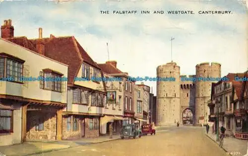 R137587 The Falstaff Inn and Westgate. Canterbury. Valesque. Valentinstag