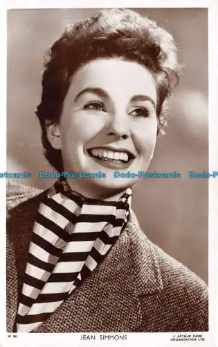 R136917 Jean Simmons. J. Arthur Rangorganisation. Die Picturegoer-Serie. Nein. W