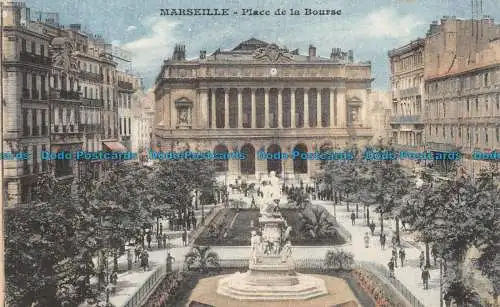 R137601 Marseille. Place de la Bourse