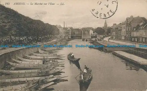 R137628 Amiens. Der Marsch auf dem Wasser. LL. Nr. 145. 1915. B. Hopkins