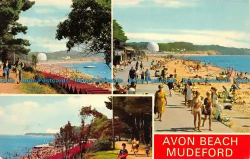 R137717 Avon Beach. Mudeford. Dennis. Multi View. 1976