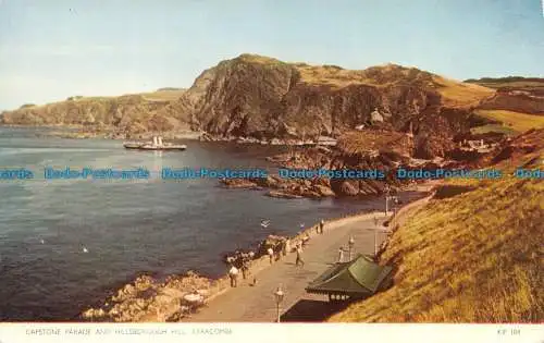 R137718 Capstone Parade und Hillsborough Hill. Ilfracombe. Jarrold. Cotman Farbe