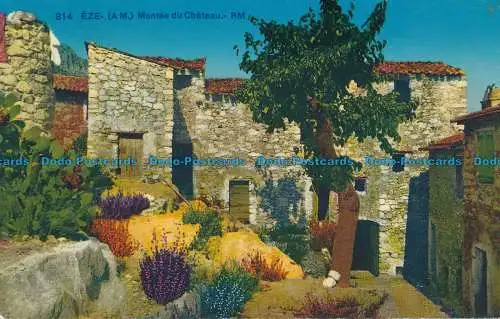 R137727 Eze. Montee du Chateau. Rostan und Munier