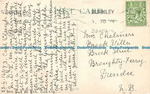 R137737 Towneley Hall. Burnley. 1914