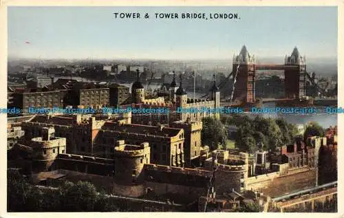 R137803 Turm und Turmbrücke. London. Dennis. 1932