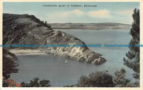 R137810 Churston Quay und Torbay. Brixham. Dennis. 1959