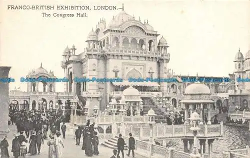 R137885 Französische britische Ausstellung. London. Die Kongresshalle