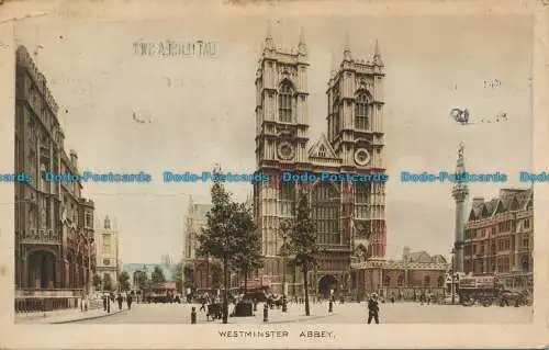 R138017 Westminster Abbey. 1919