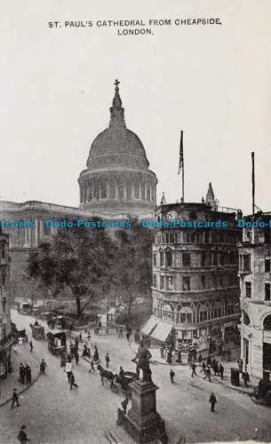 R138025 St. Pauls Kathedrale von günstig. London. Die Auto Foto Serie