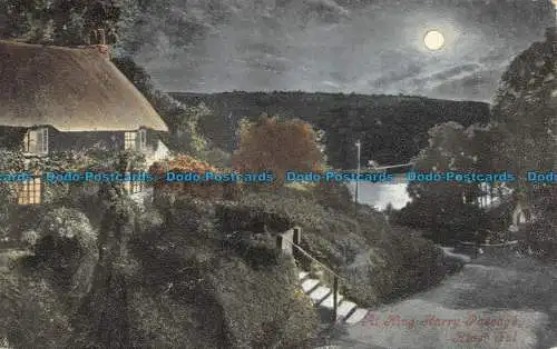 R138031 An der King Harry Passage. River Fal. Valentines Moonlight Serie. 1907