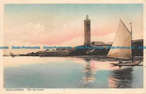 R138117 Alexandria. Das Leuchthaus. Der Leuchtturm. L. Eskortzis