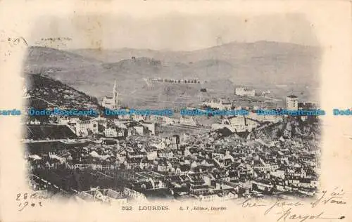 R138600 Lourdes. D.T. 1902