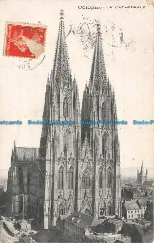 R138604 Köln. Die Kathedrale. 1908