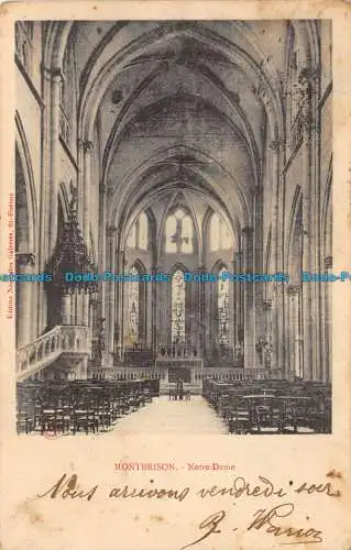 R138606 Montbrison. Notre Dame. Neue Galerien. 1904