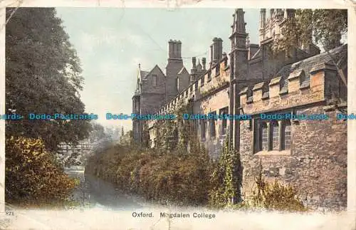 R138203 Oxford. Magdalena College. 1904