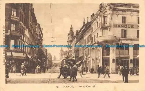R138664 Nancy. Point Central. Maison des Stores Reunis