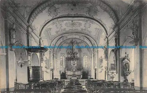 R138674 Innenraum der Kirche. Nr. Laflotte. Nr. L