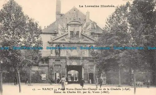 R138697 La Lorraine Illustree. Nancy. Porte Notre Dame des Champs oder de la Citad