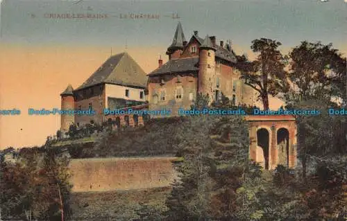 R138729 Uriage Les Bains. Das Schloss. LL. Levy und Neurdein zusammen