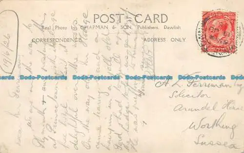 R138296 Dartmeet. 15859. Chapman. 1926