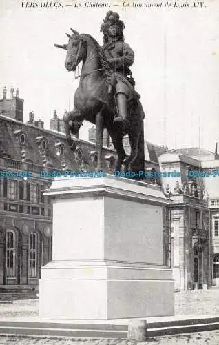 R138744 Versailles. Das Schloss. Das Denkmal Ludwigs XIV.