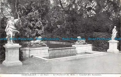 R138745 Versailles. Der Park. Das Parterre du Midi. Kampf der Tiere