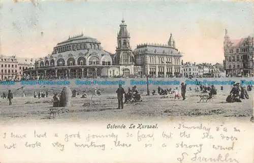 R138310 Ostende. Der Kursaal